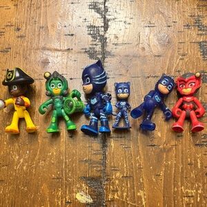 Colorful Action Figure Set for Kids PJ Mask
